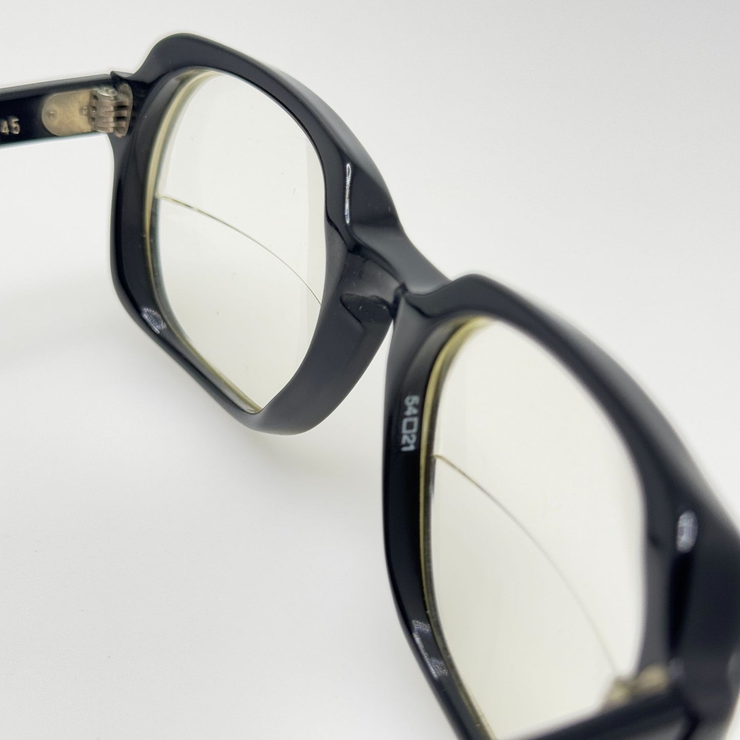 MC Eyeglasses Eye Glasses Frames M/C USA Black 54-21-145
