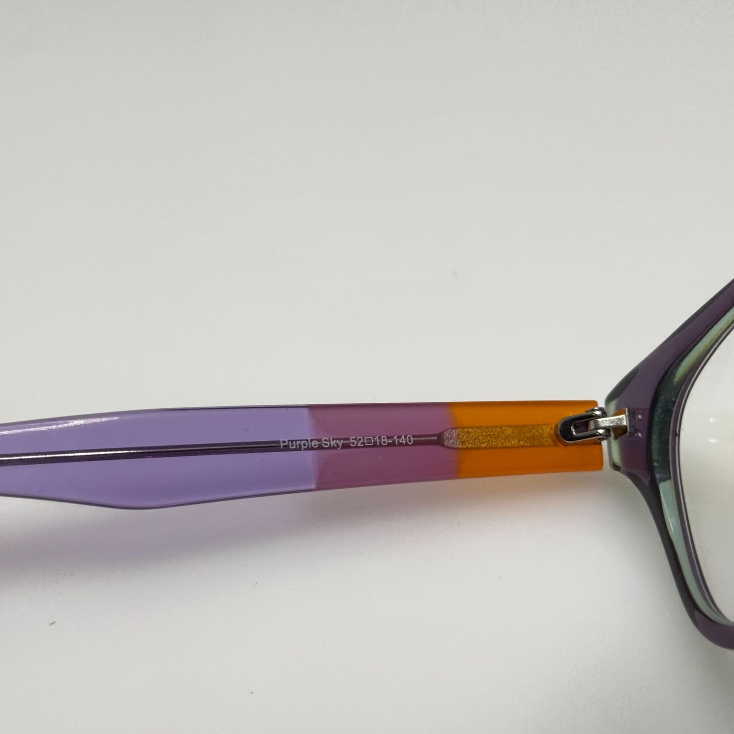 Rough Justice Racev Cool Purple Sky Eyeglasses Eye Glasses Frames 52-18-140
