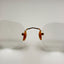 Unbranded Eyeglasses Eye Glasses Gold Rimless Retro Vintage