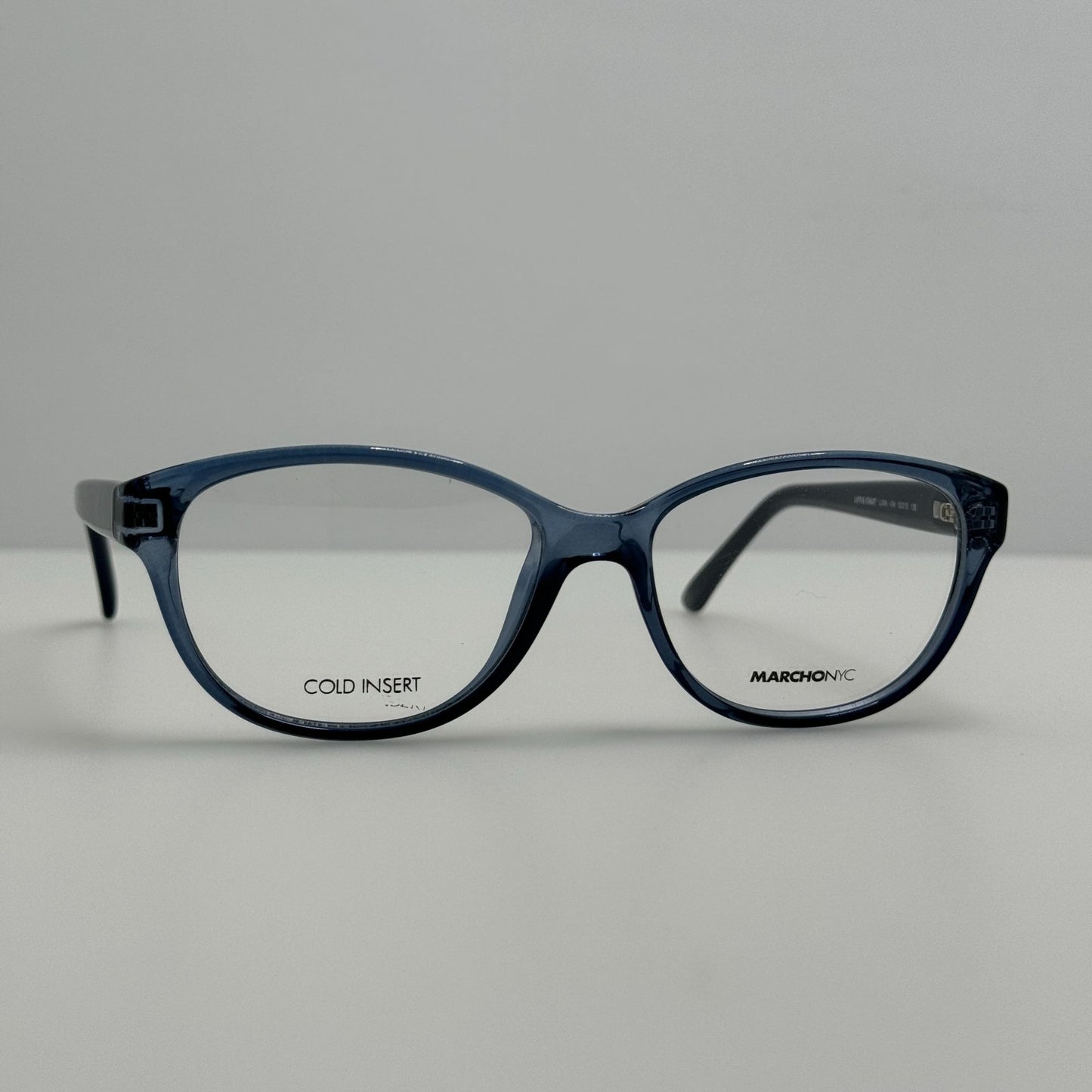 Marchon Eyeglasses Eye Glasses Frames NYC Luna 434 Dove Blue 52-15-135