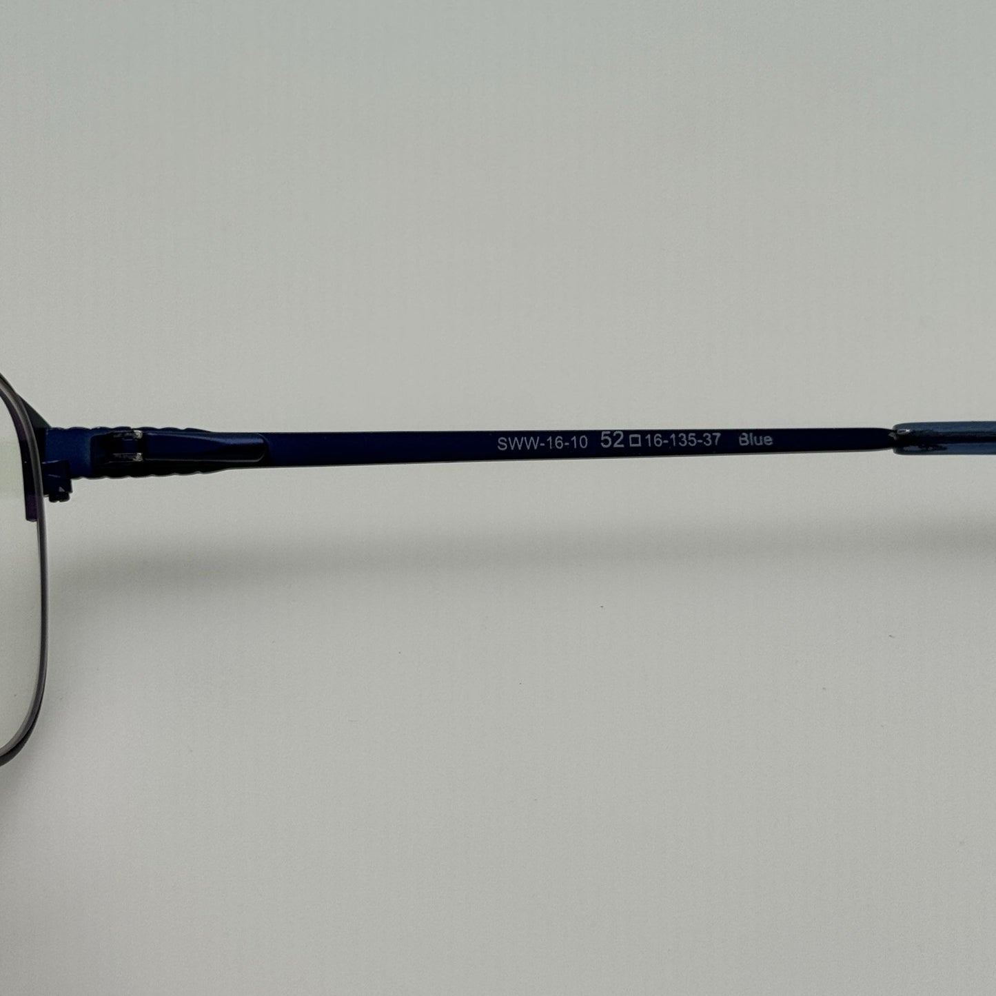 Swiss Eyeglasses Eye Glasses Frames SWW-16-10 Palm Springs Blue 52-16-135