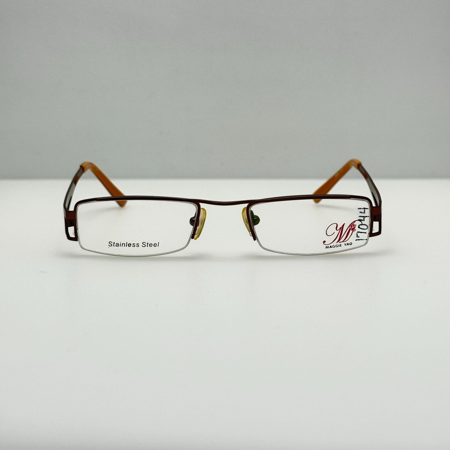 Maggie Yao Eye Glasses Eyeglasses Frames MY905 Brown 45-17-130 Avada Eyewear