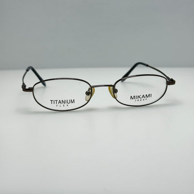 Mikami 1514 Gunmetal Eye Glasses Eyeglasses Frames 45-18-135
