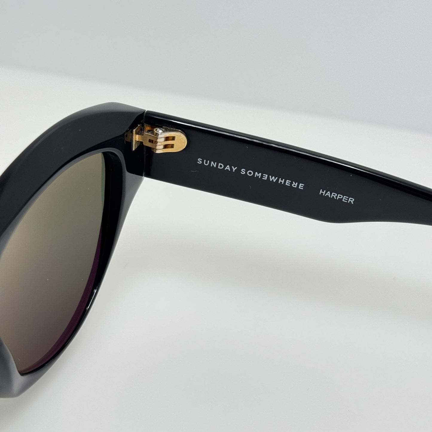Sunday Somewhere Sunglasses Harper Sun5009 001 Black Italy 53-22-145