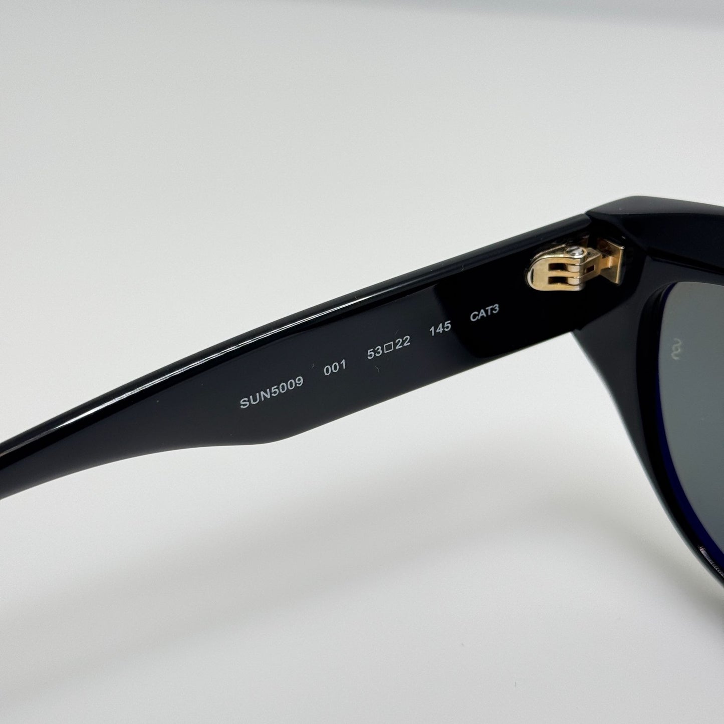 Sunday Somewhere Sunglasses Harper Sun5009 001 Black Italy 53-22-145