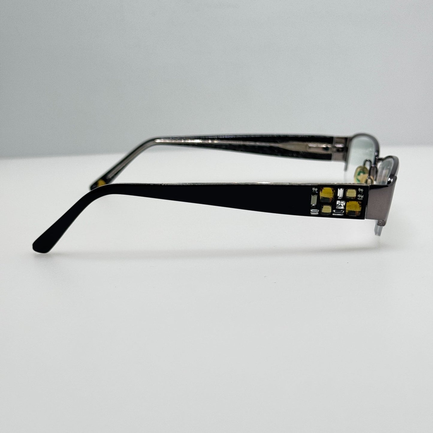 Bebe Eyeglasses Eye Glasses Frames BB 5015 Black Diamond Amorous 51-17-135