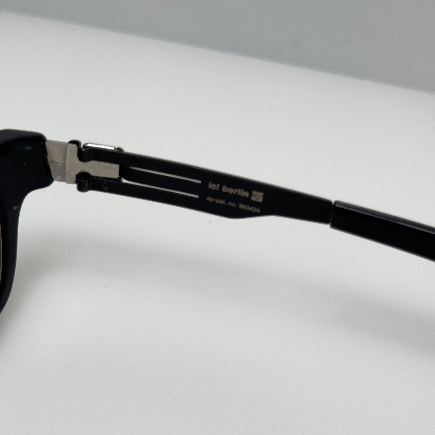 Ic Berlin Nameless 5 Black Eyeglasses Eye Glasses Frames
