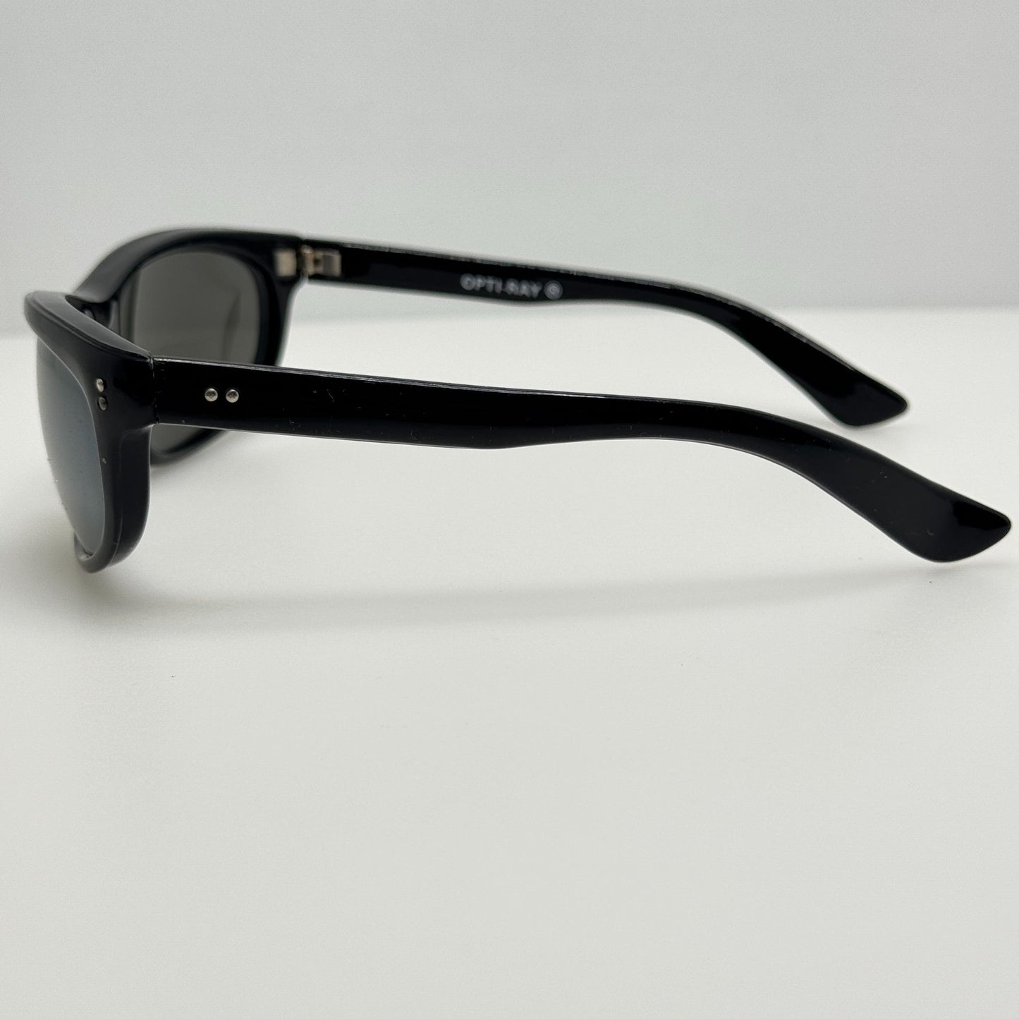 Opti Ray Sunglasses Vintage Retro Black Taiwan Optiray