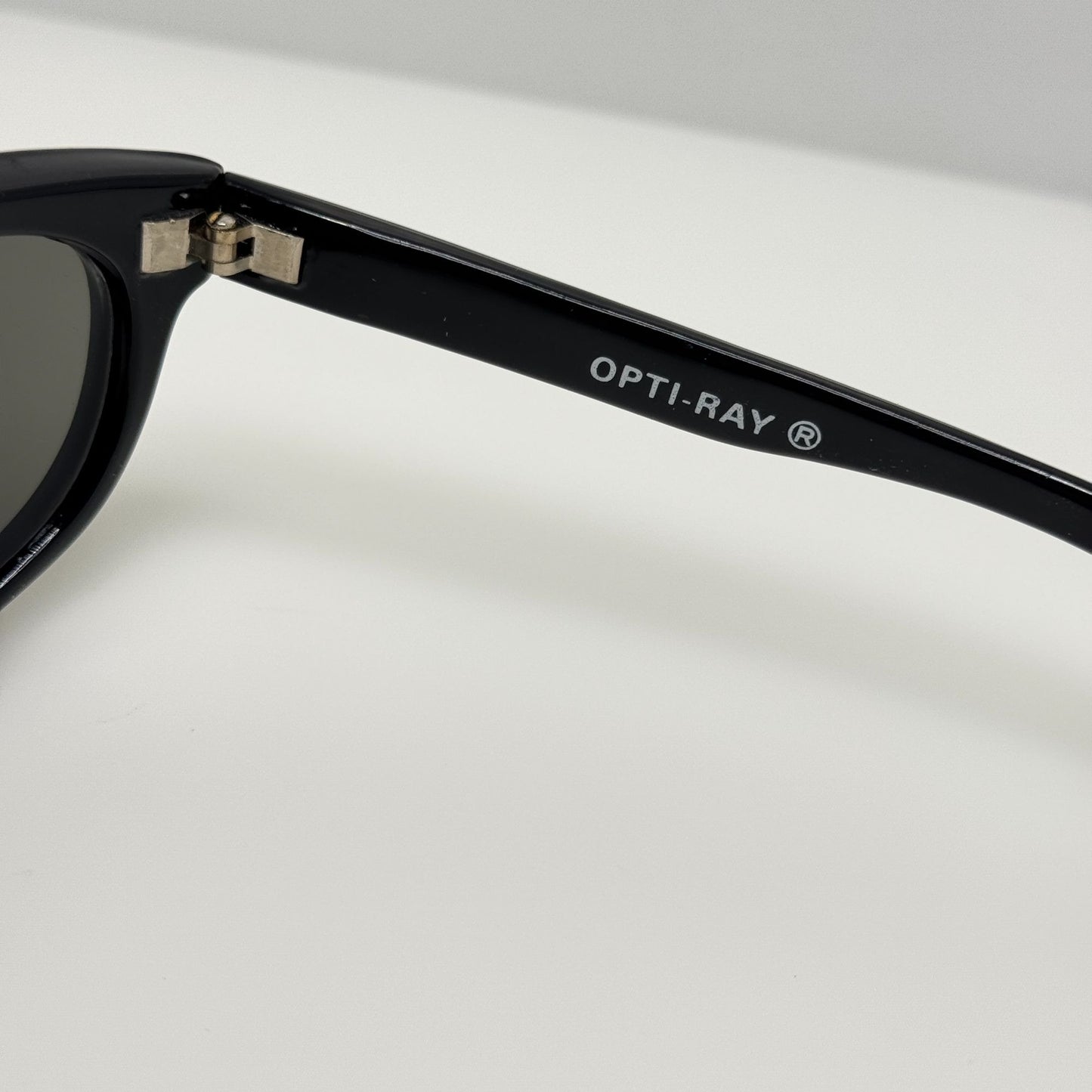 Opti Ray Sunglasses Vintage Retro Black Taiwan Optiray