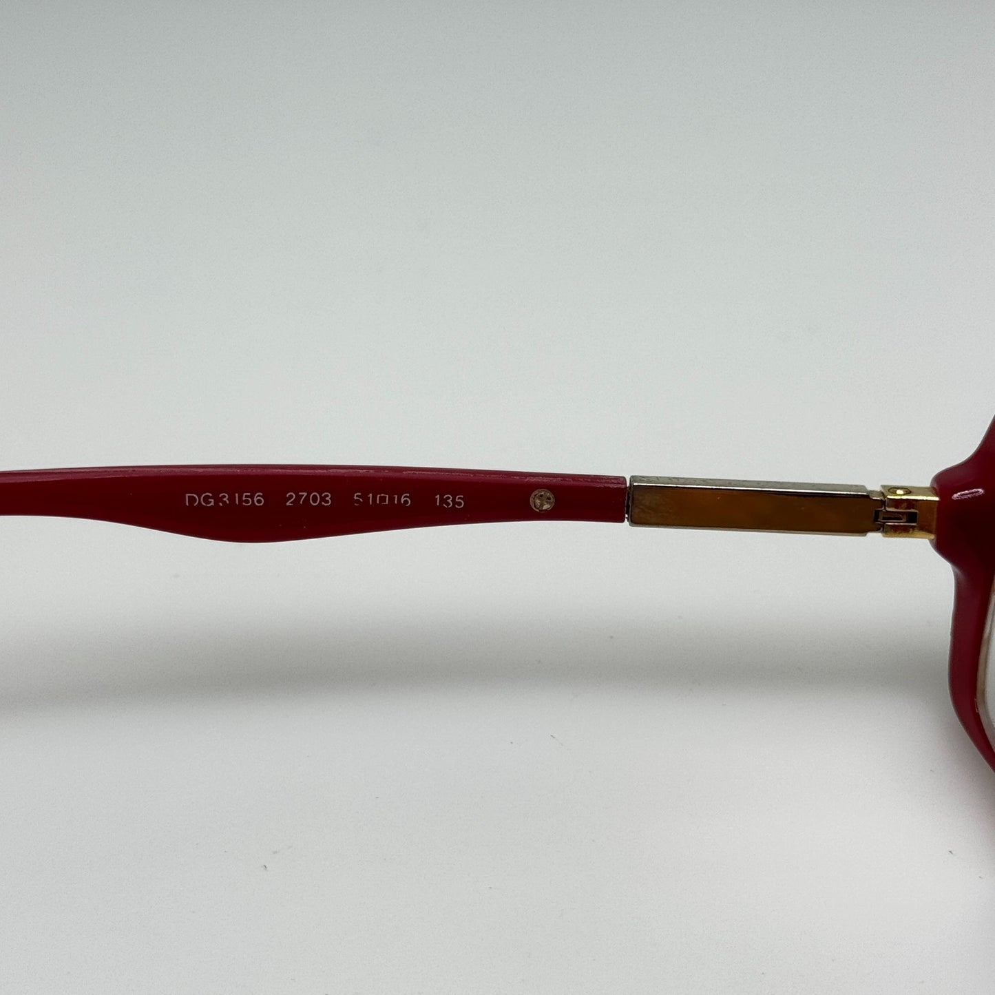 Dolce & Gabbana D&G DG 3156 2703 Eyeglasses Eye Glasses Frames Italy 51-16-135