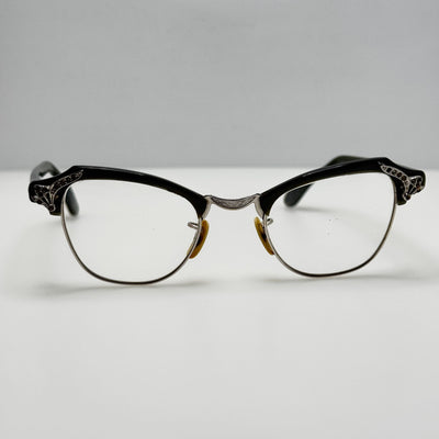 Bausch & Lomb B&L Eyeglasses Eye Glasses Frames 4 1/4 5 3/4 12k GF 22-46