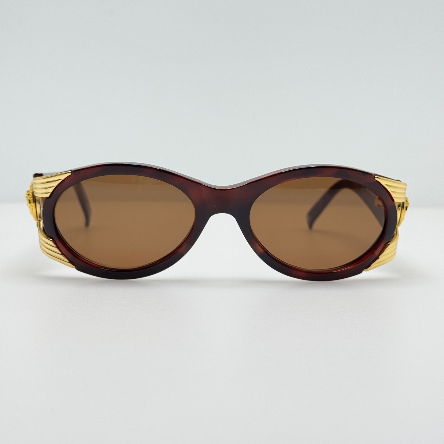Gianni Versace Sunglasses Mod 423 Col 900 Italy W/ Case