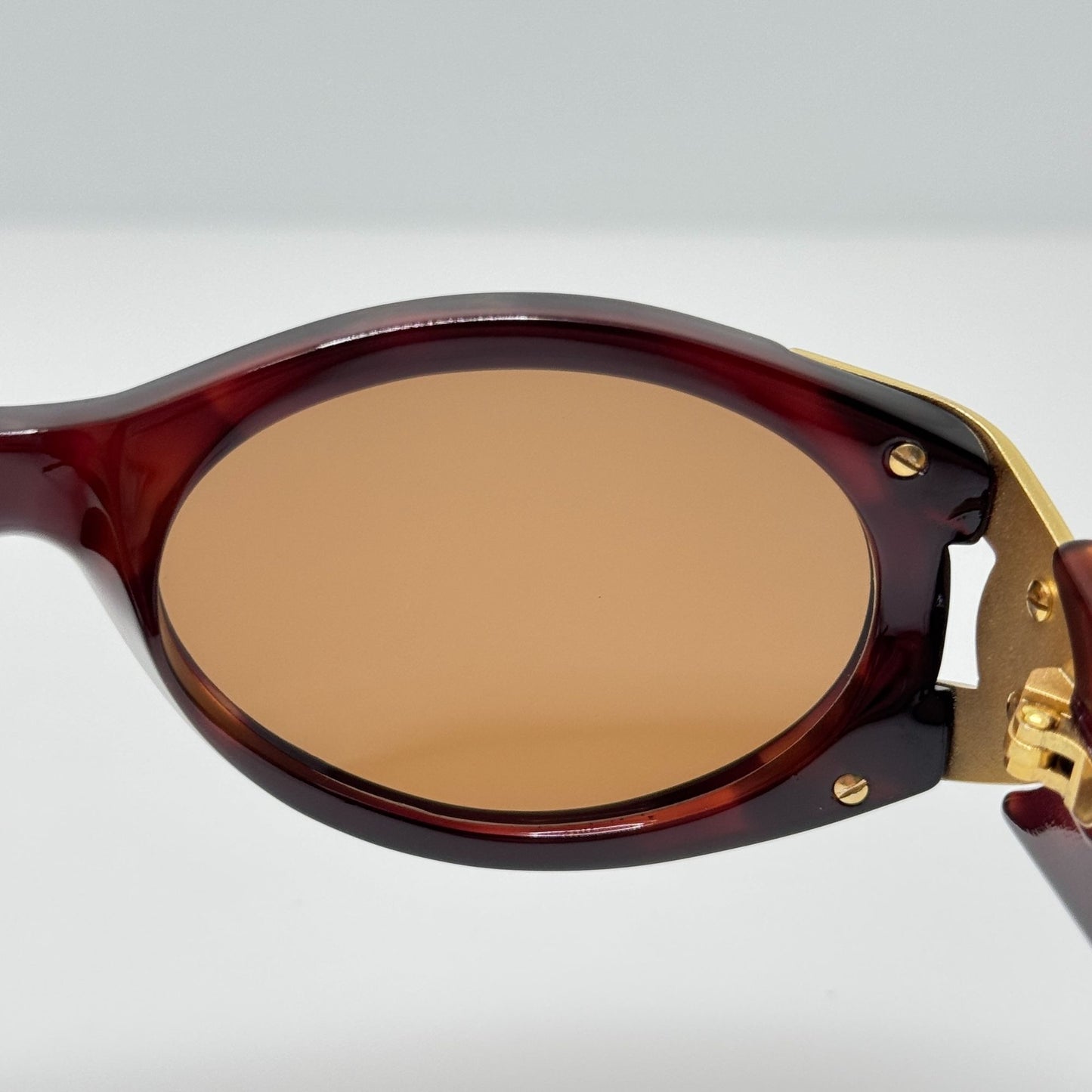 Gianni Versace Sunglasses Mod 423 Col 900 Italy W/ Case