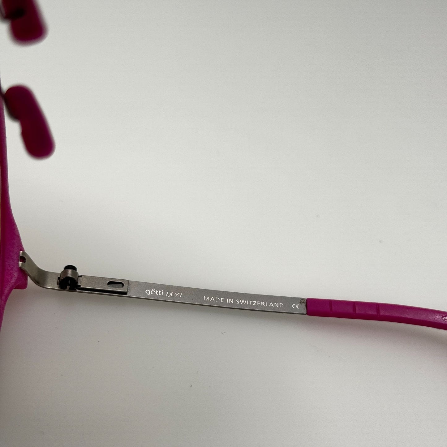 Gotti Lancy Next Large Silver Switzerland Eyeglasses Eye Glasses Frames 47-18-123