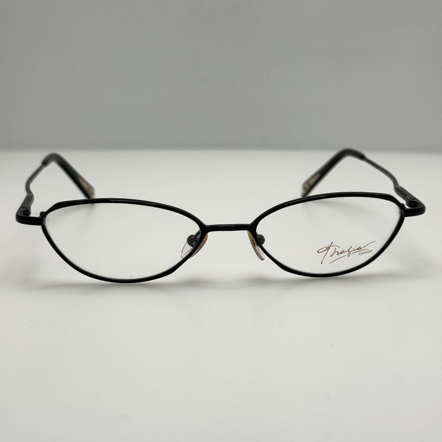 Thalia Katia BK Black Eyeglasses Eye Glasses Frames 50-17-135