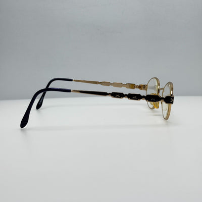 St Moritz Royale Blue Marble Eyeglasses Eye Glasses Frames 50-19-140