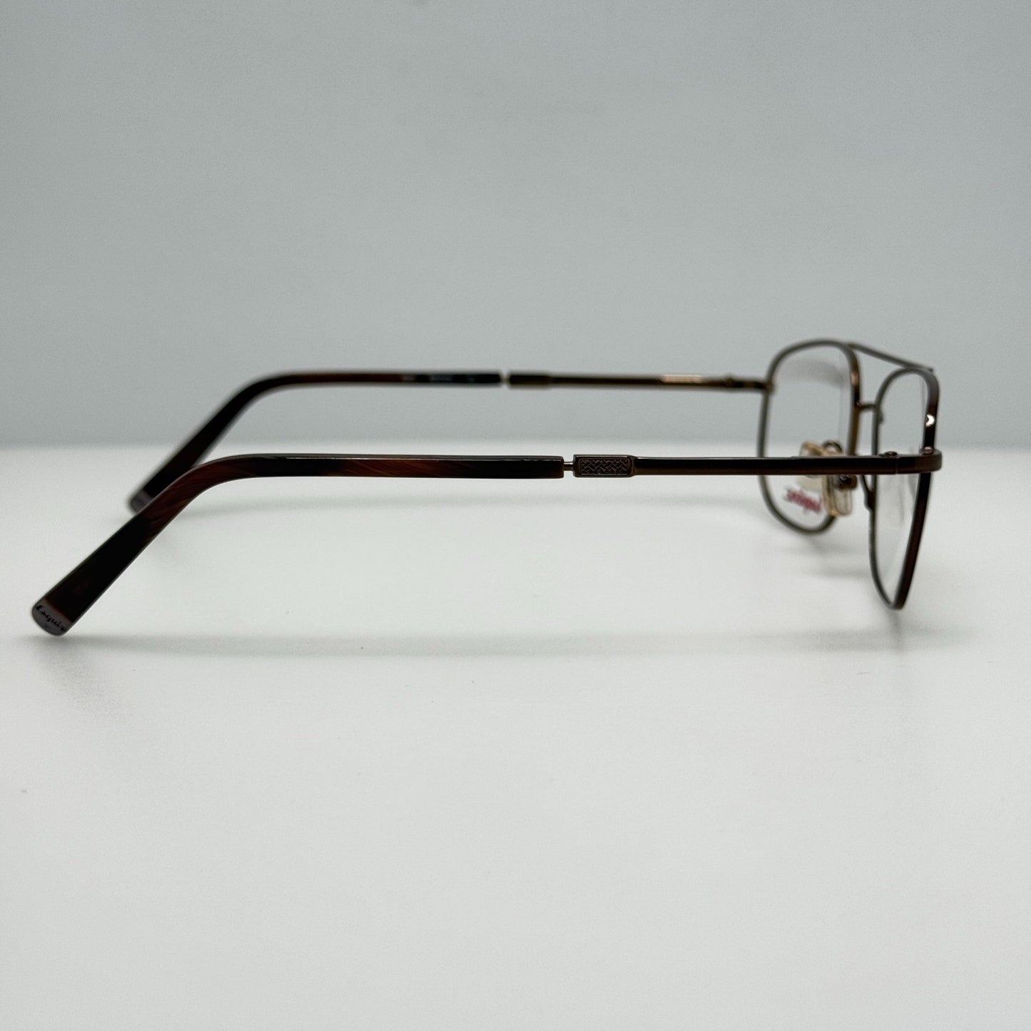 Esquire E601 Brown Eyeglasses Eye Glasses Frames 55-17-145