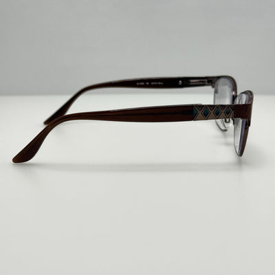 Elle EL 13380 BR Eyeglasses Eye Glasses Frames 52-16-135