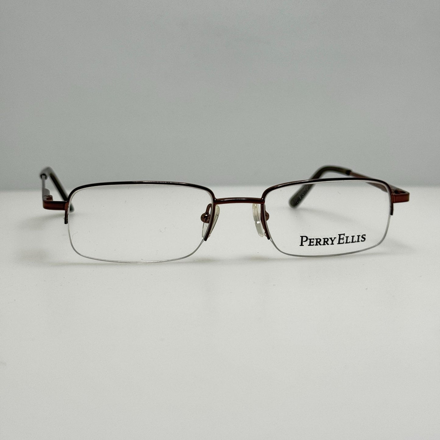 Perry Ellis PE829-1 Brown Eyeglasses Eye Glasses Frames 52-19-135