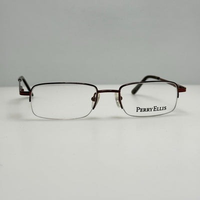 Perry Ellis PE829-1 Brown Eyeglasses Eye Glasses Frames 52-19-135