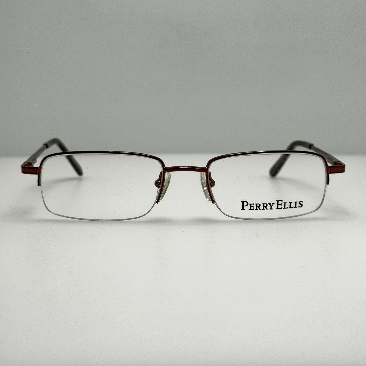 Perry Ellis PE829-1 Brown Eyeglasses Eye Glasses Frames 52-19-135