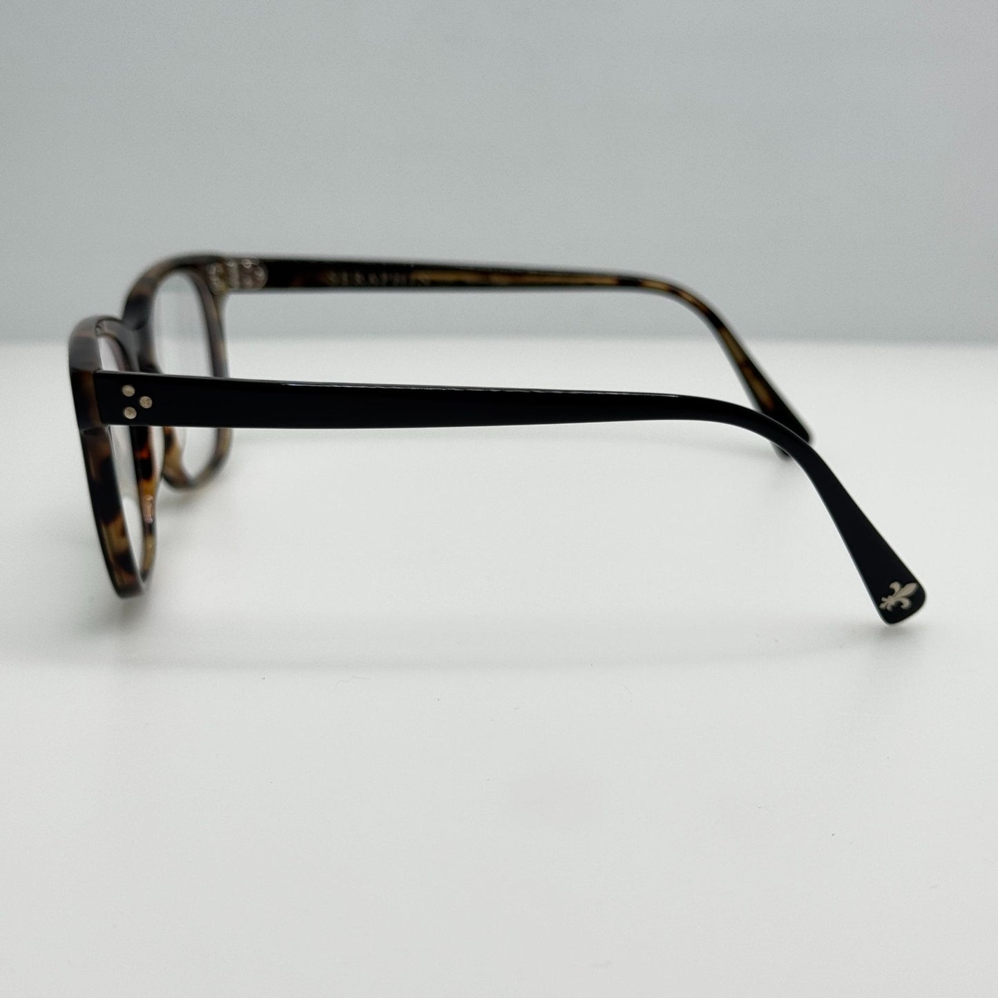 Seraphin Brookside BLK Eyeglasses Eye Glasses Frames Japan 51-18-143