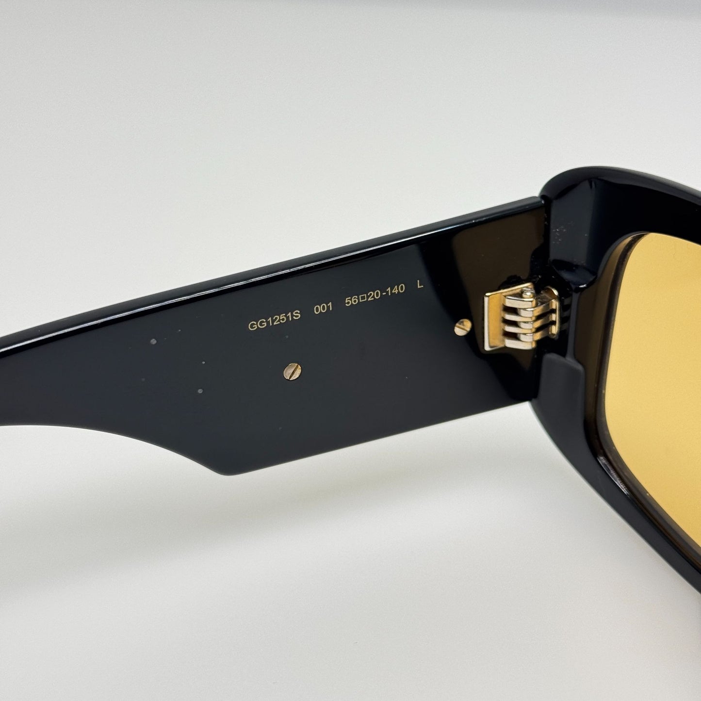 Gucci Sunglasses GG 1251S 001 Italy 56-20-140