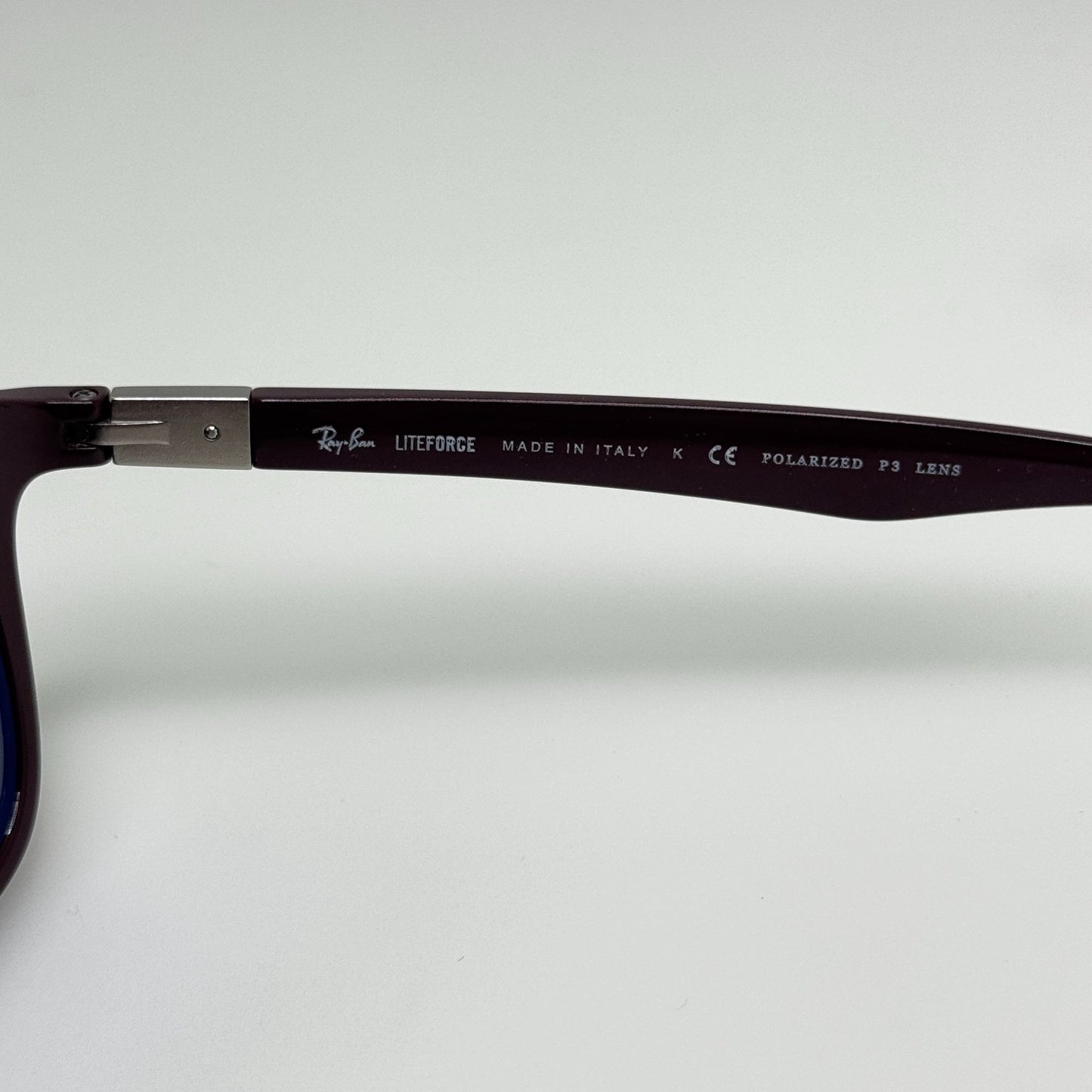 Ray Ban Sunglasses RB 4215 6128/T3 Polarized Italy 57-16-