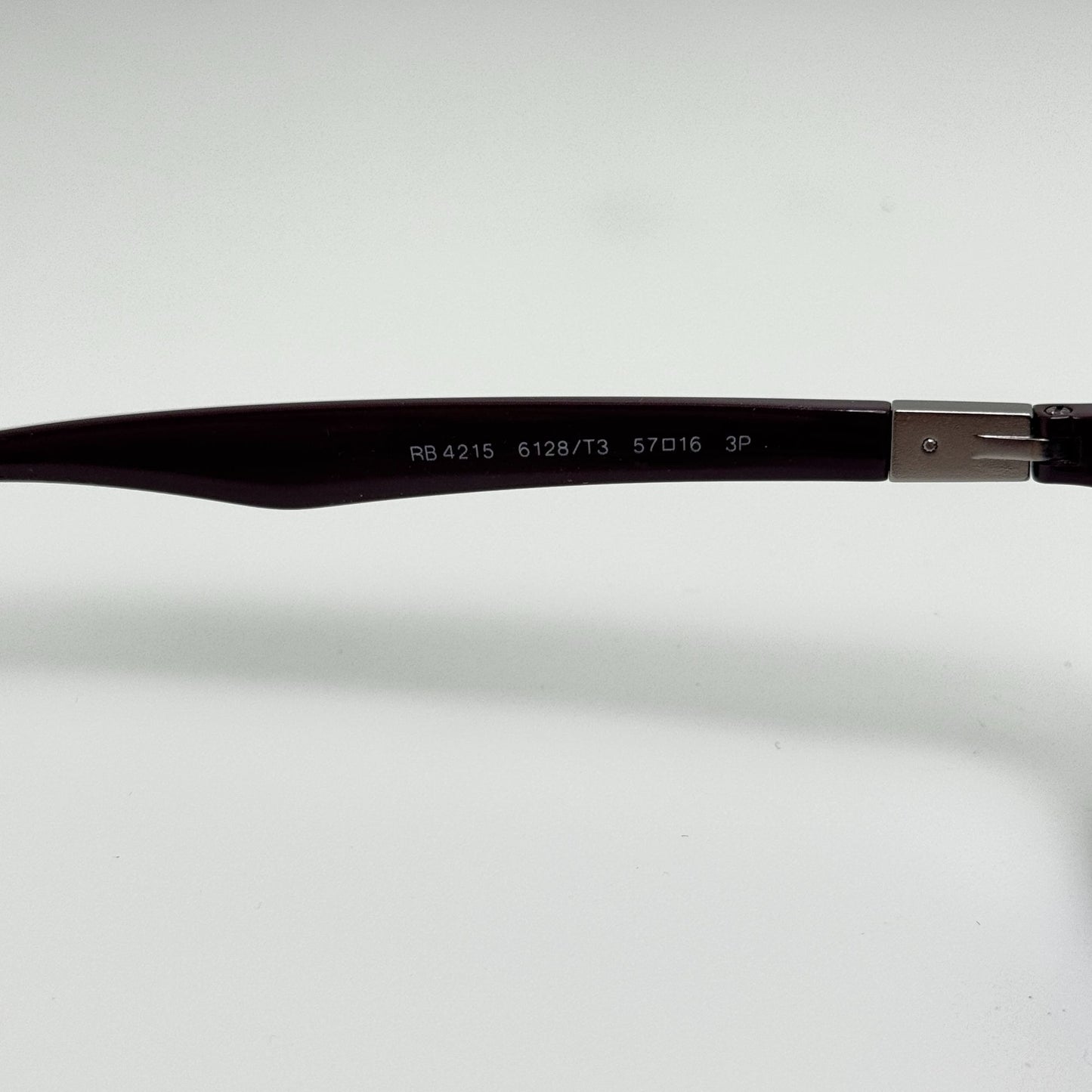 Ray Ban Sunglasses RB 4215 6128/T3 Polarized Italy 57-16-