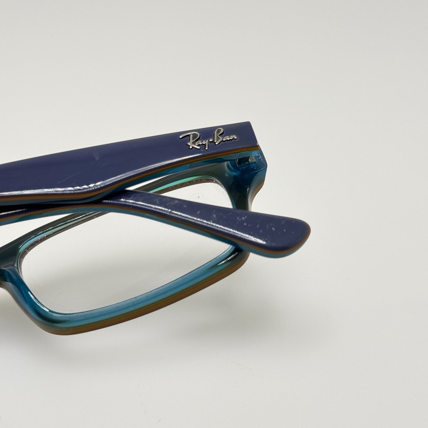Ray Ban RB 1530 3587 Eyeglasses Eye Glasses Frames Kids Youth 48-16-130 B