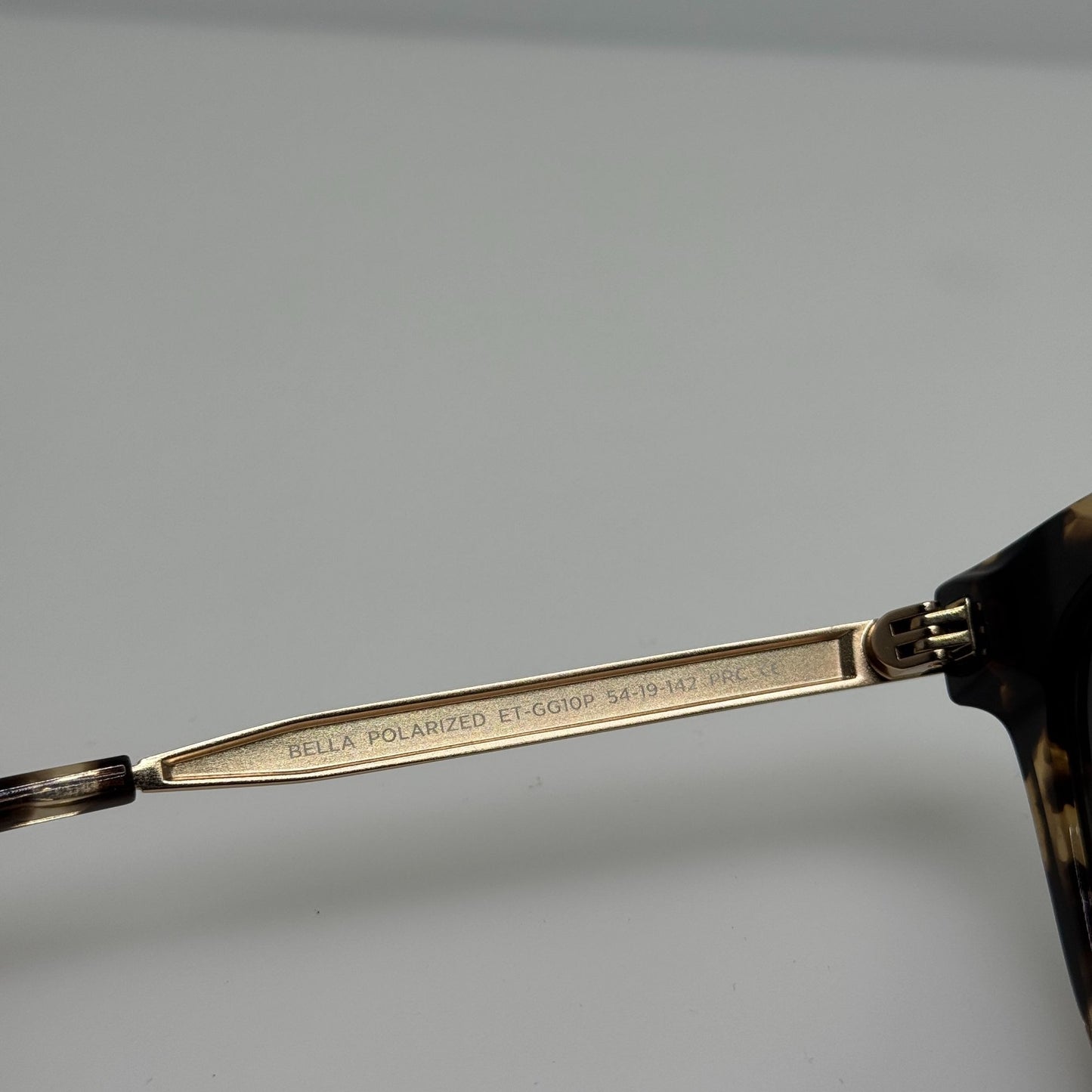 Diff Sunglasses Bella ET-GG10P Polarized Tortoise 54-19-142