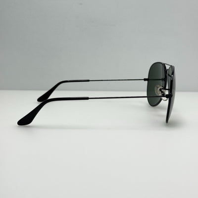 Ray Ban Sunglasses RB 3025 L2823 Aviator Large Metal Black Italy 58-14-135
