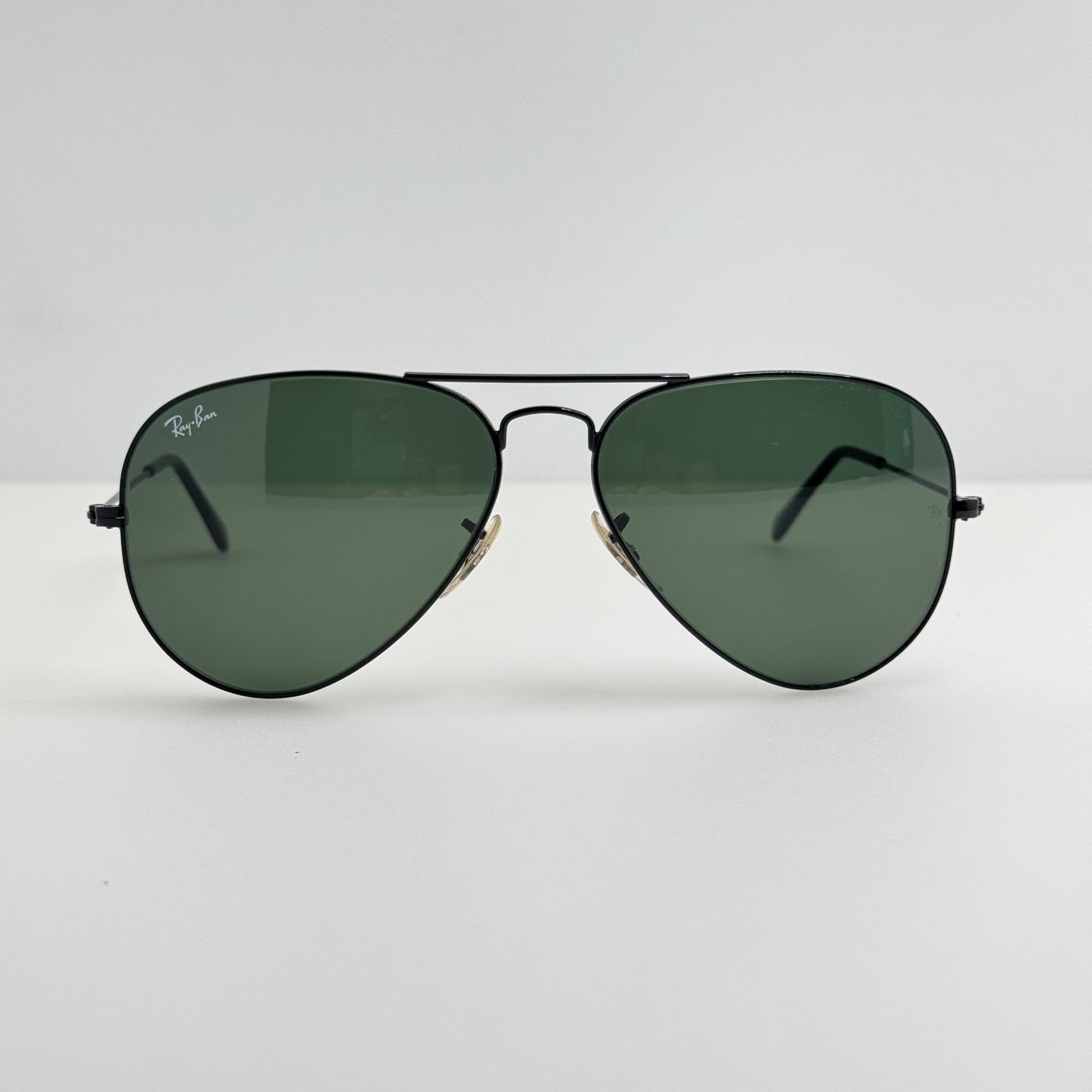 Ray Ban Sunglasses RB 3025 L2823 Aviator Large Metal Black Italy 58-14-135
