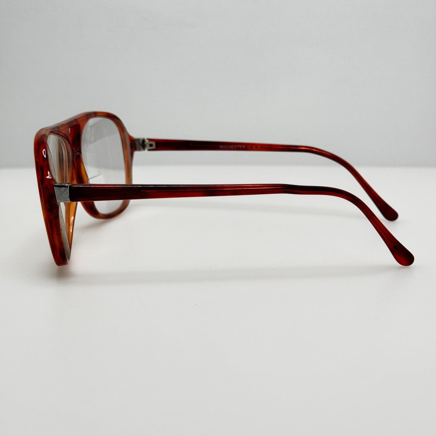 Rochester Eye Glasses Eyeglasses Frames 2401 Amber 02 56-15