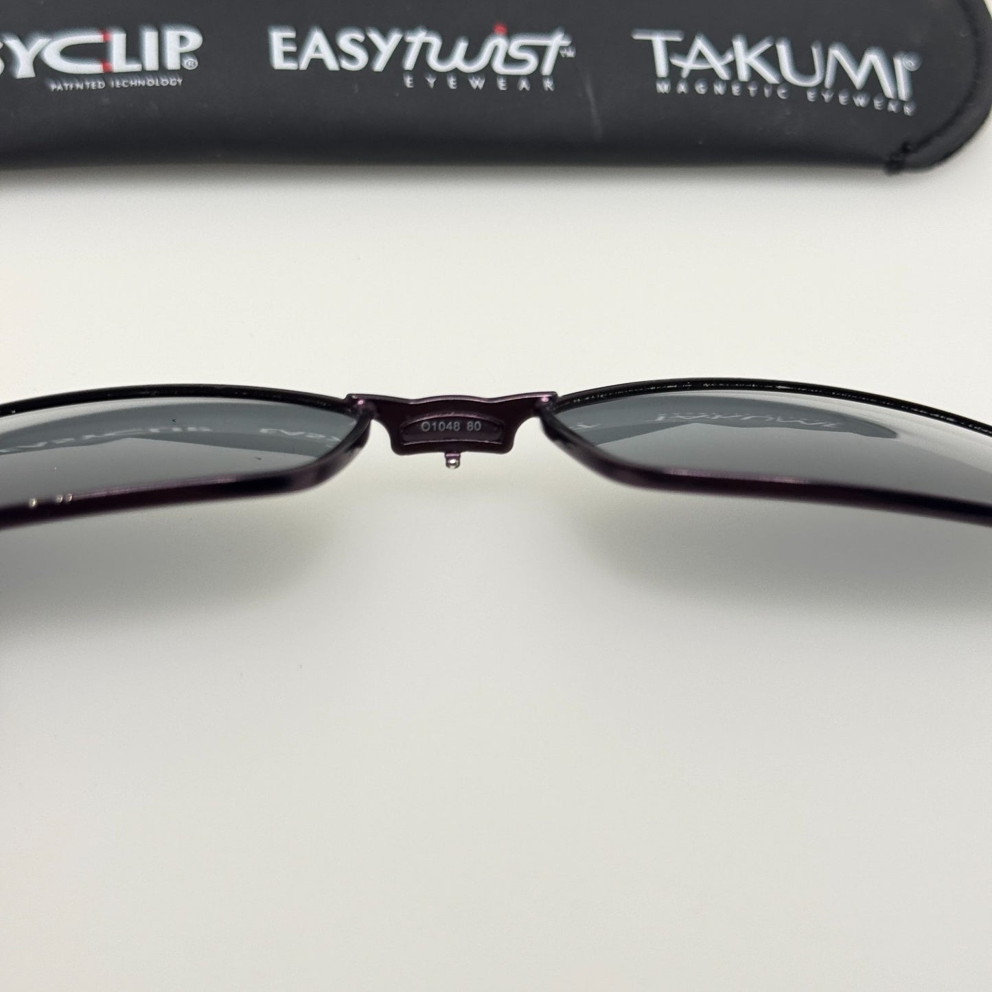 Easy Clip Easy Twist Takumi Clips On Sunglasses O1048 80