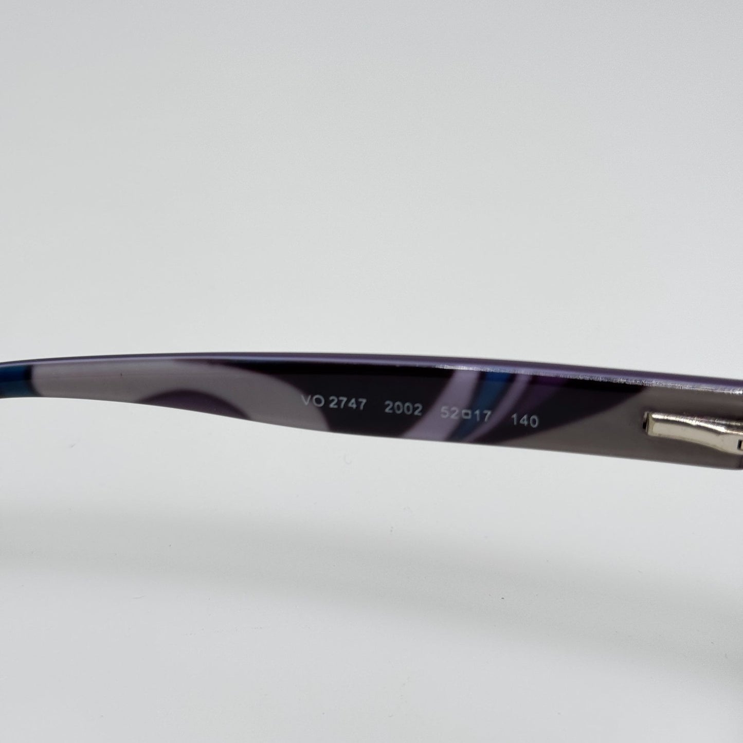 Vogue Eyeglasses Eye Glasses Frames VO 2747 2002 Purple 52-17-140