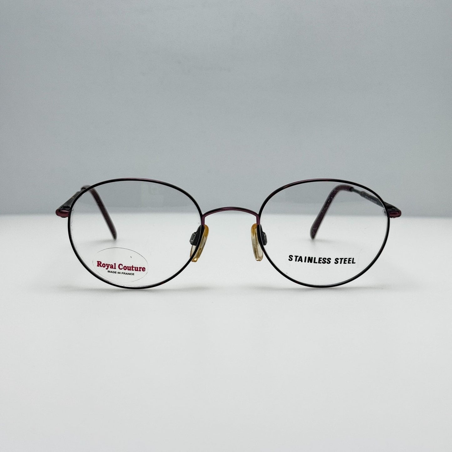 Royal Couture RC 122 Antique Rose Eye Glasses Eyeglasses Frames France 47-20-140