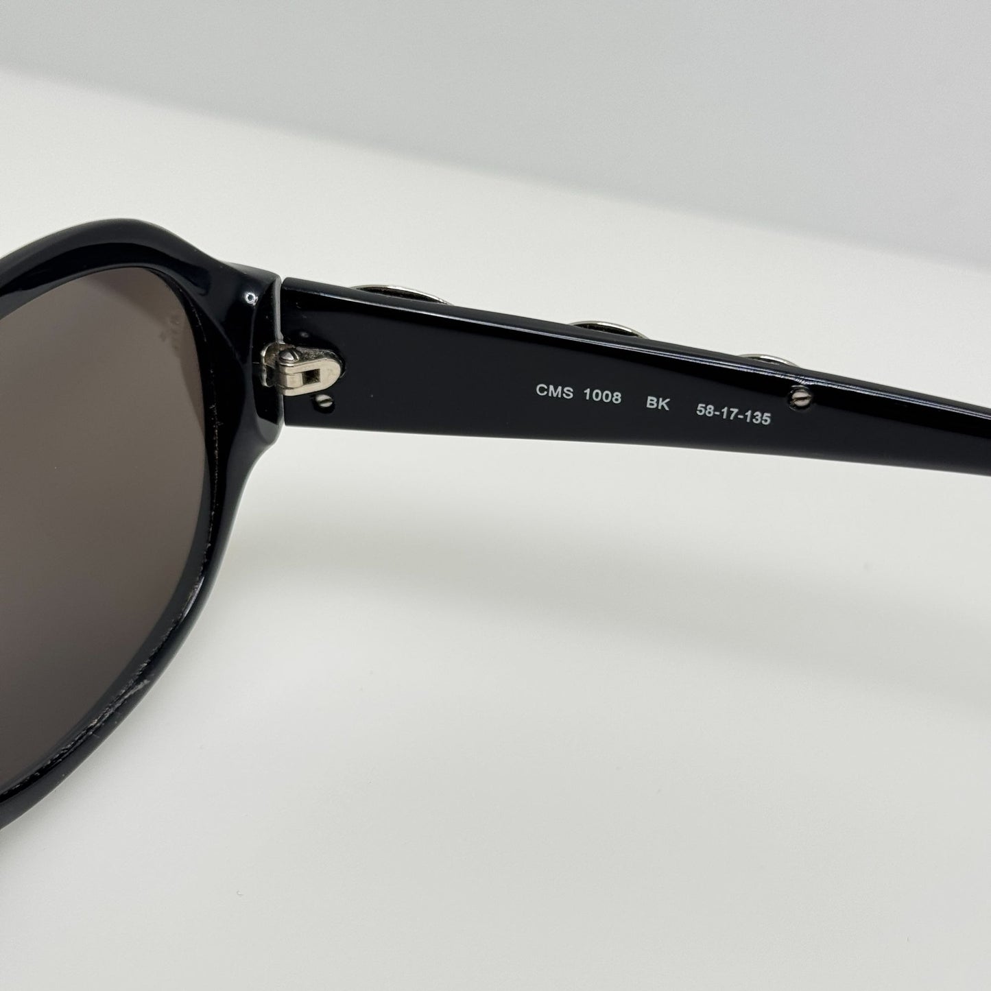 Chelsea Morgan CMS 1008 BK Black Eyeglasses Eye Glasses Frames 58-17-135