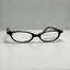 Kensington 10-1 Black Crystal Eyeglasses Eye Glasses Frames 45-18-135