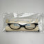 Kensington 10-1 Black Crystal Eyeglasses Eye Glasses Frames 45-18-135