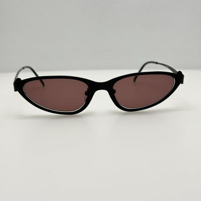 Alexander McQueen 42-0012 Black Eyeglasses Eye Glasses Frames Japan 50-18-140
