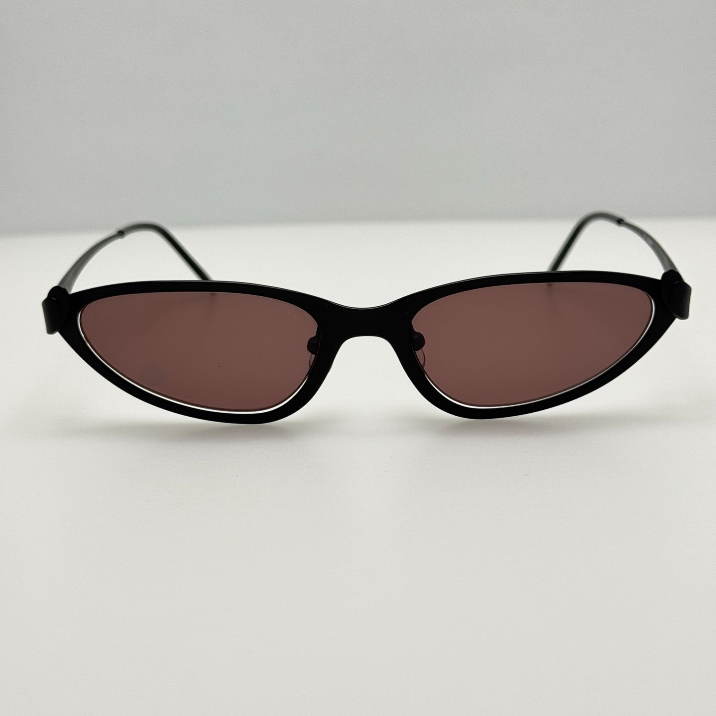 Alexander McQueen 42-0012 Black Eyeglasses Eye Glasses Frames Japan 50-18-140
