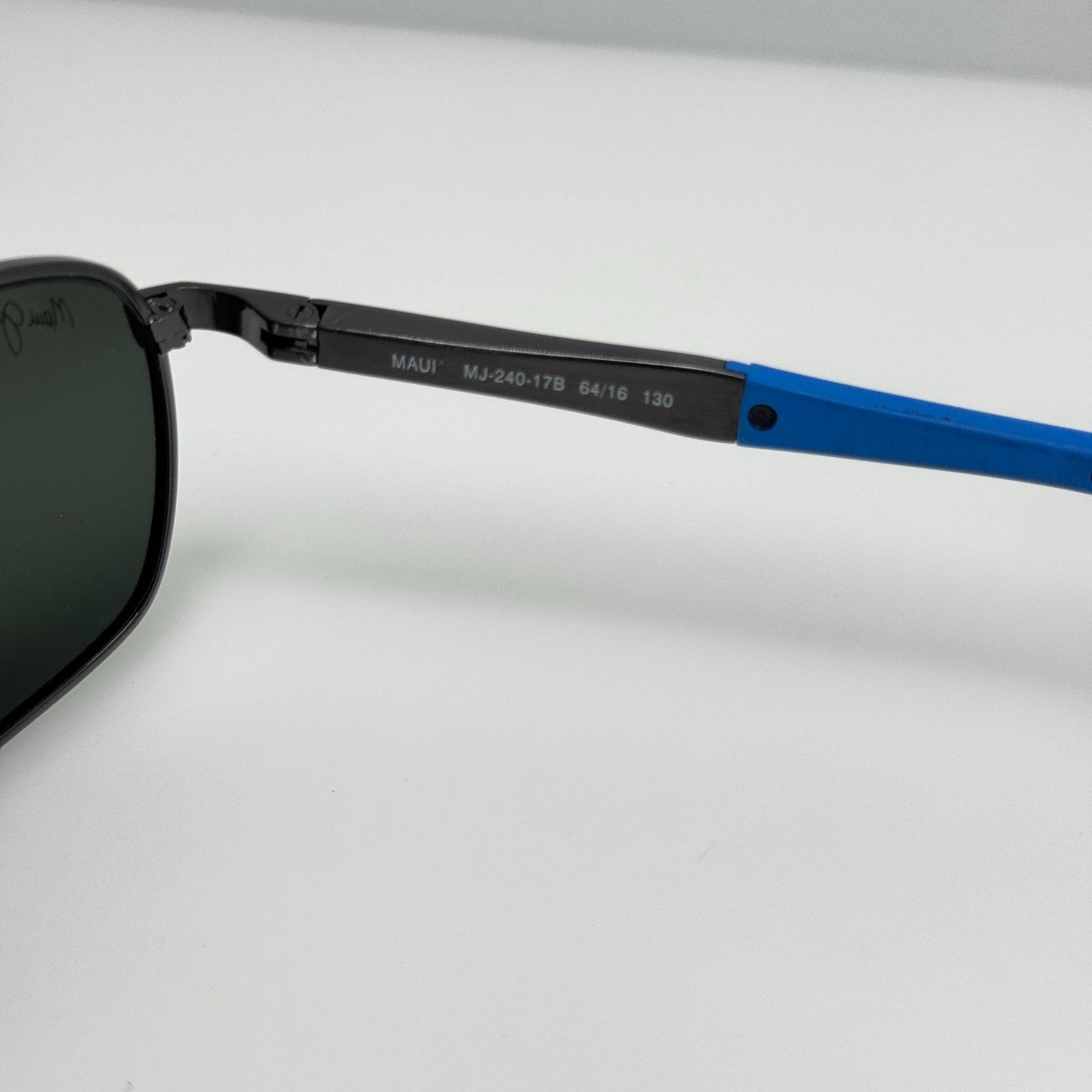 Maui Jim Sunglasses MJ-240-17B Long Beach ME-BG Italy 64-16-130