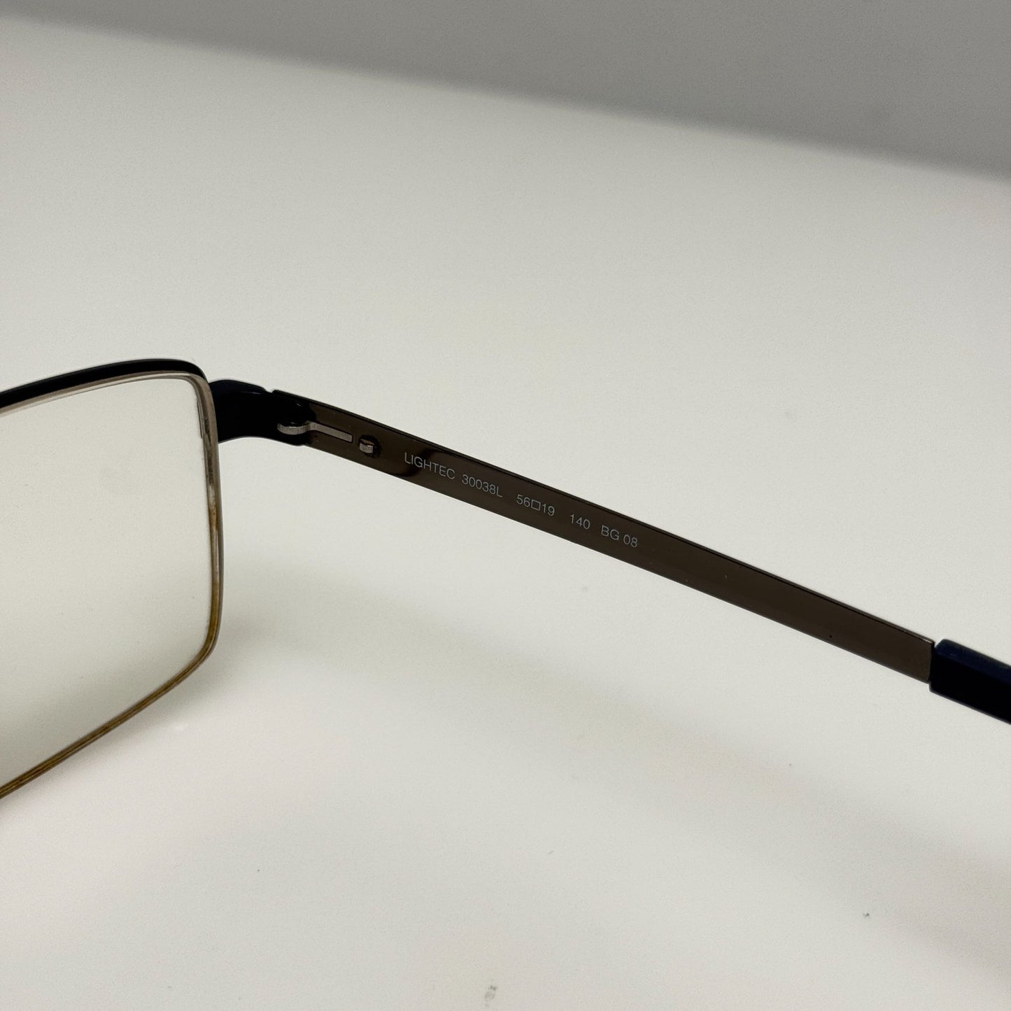 Morel Lightec 30038L BG 08 Eyeglasses Eye Glasses Frames France 56-19-140