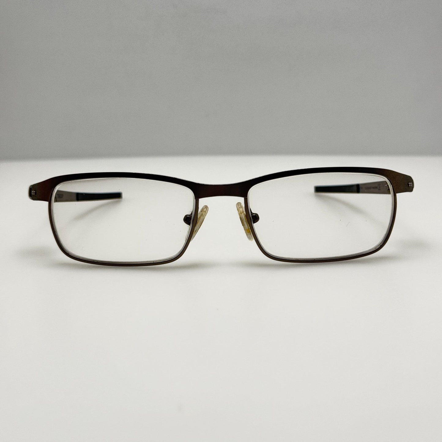 Oakley Eyeglasses Eye Glasses Frames OX3184-0452 Tincup Powder Steel 52-17-135