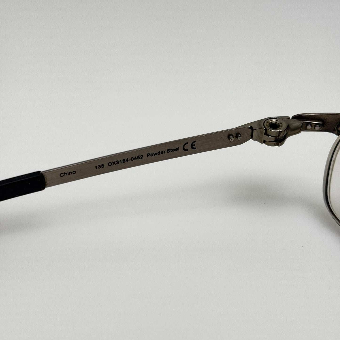 Oakley Eyeglasses Eye Glasses Frames OX3184-0452 Tincup Powder Steel 52-17-135