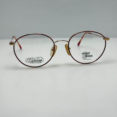 Earth Elements TW 10 LAV Japan Titanium Eye Glasses Eyeglasses Frames 52-19-140
