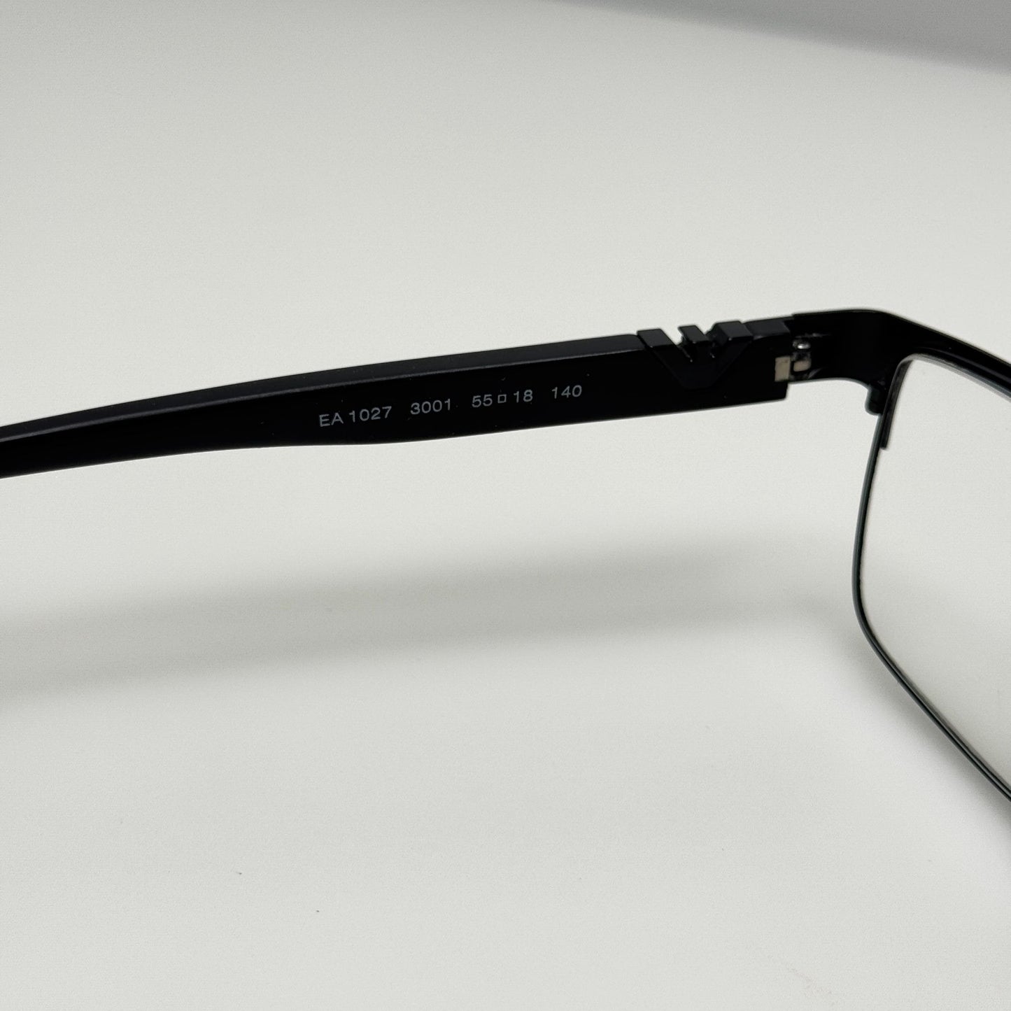 Emporio Armani Eyeglasses Eye Glasses Frames EA 1027 3001 55-18-140