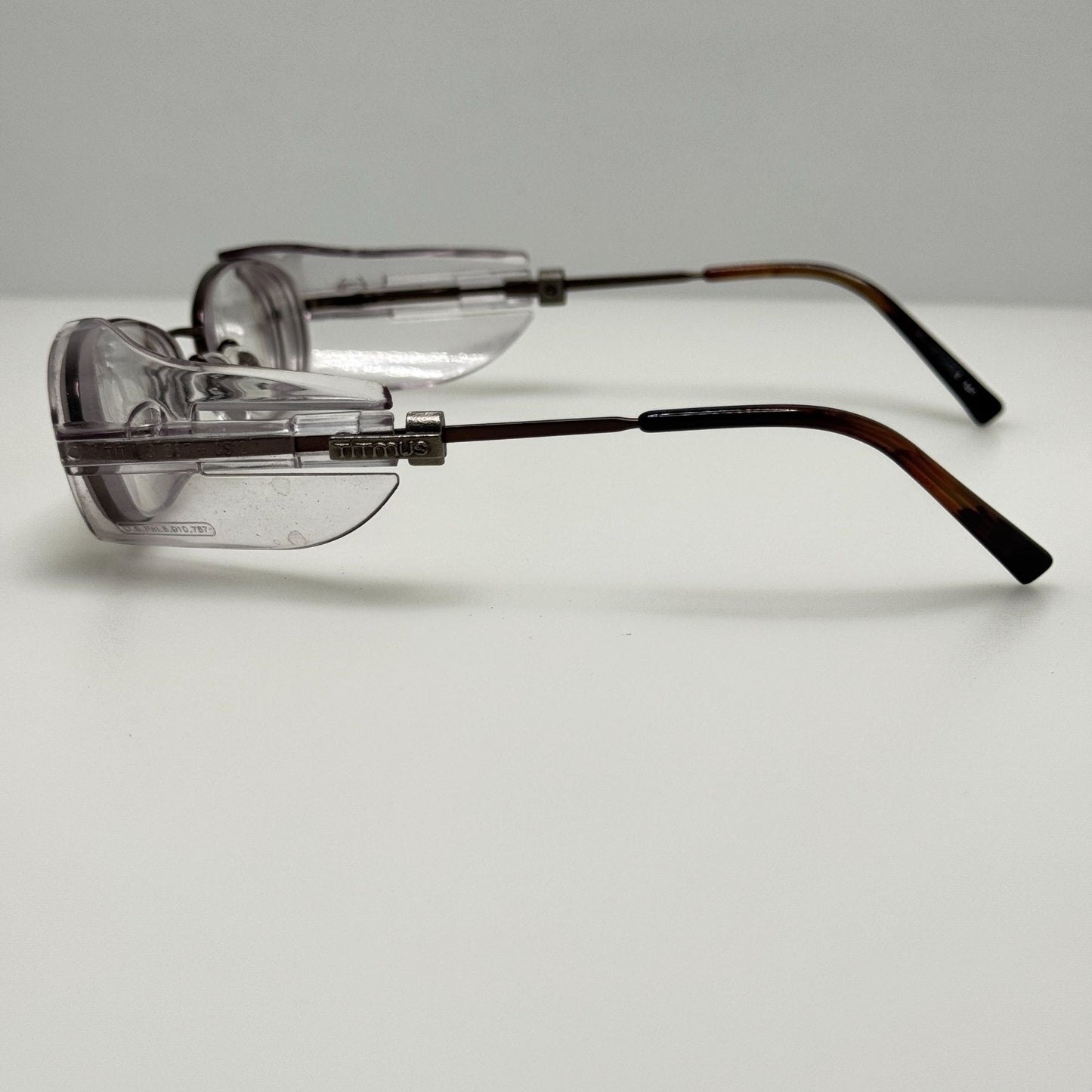 Titmus EXT12 Brn CS12 Eyeglasses Eye Glasses Frames Z87-2 51-19-140