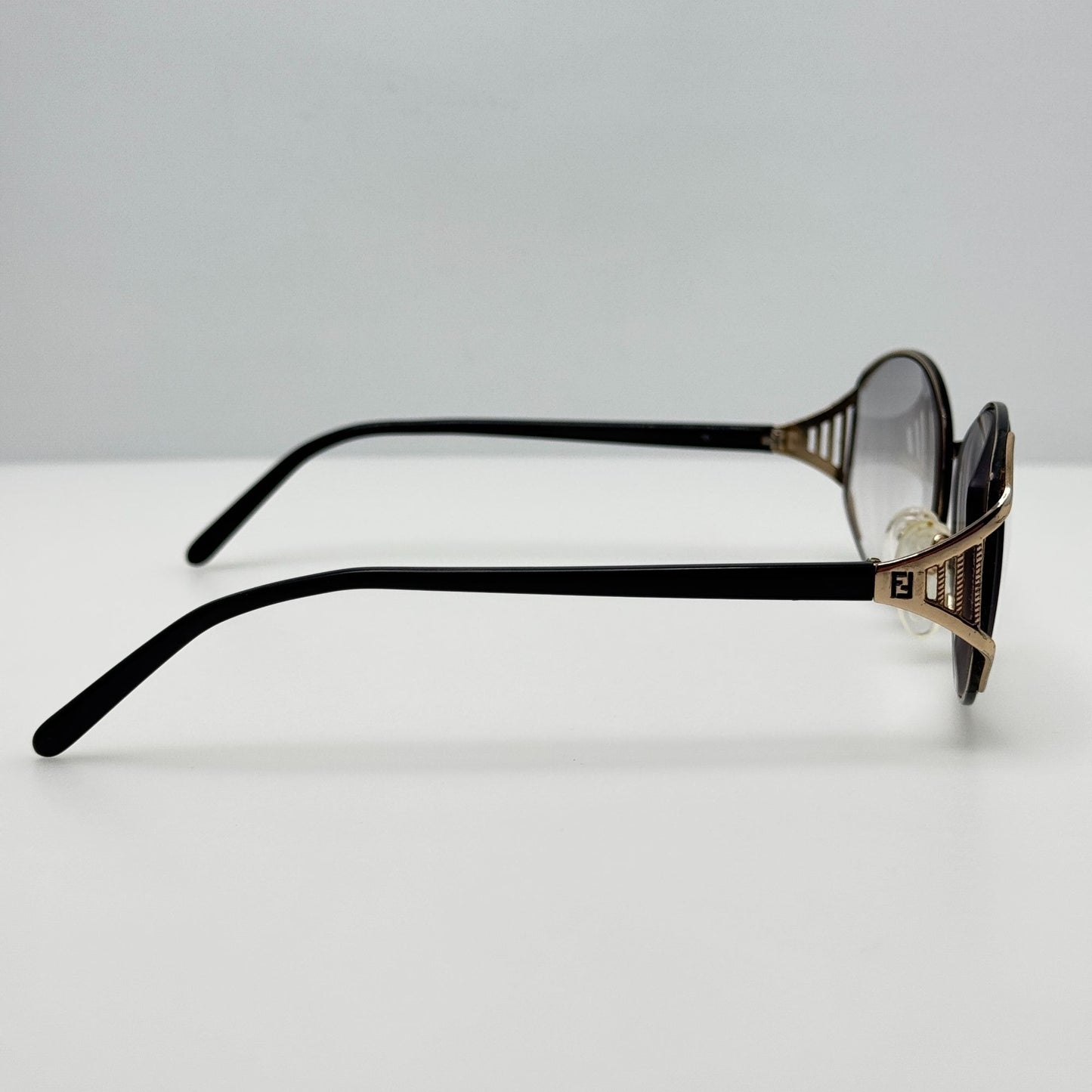 Fendi Eyeglasses Eye Glasses Frames FV 182 Ebony 57-17-130